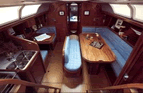 Interior shot of one of our training yachts - click for larger image